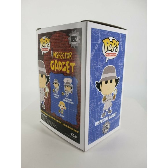 Funko 892 INSPECTOR GADGET with Magnifying Glass Animation Pop NEW Unopened - Picture 5 of 11